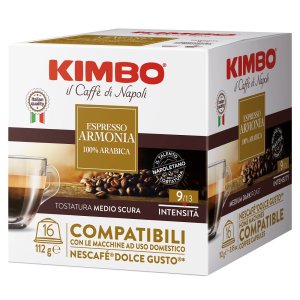 KIMBO Armonia Dolce Gusto Uyumlu Kapsul Kahve 16li Kutuda