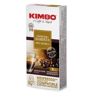 KIMBO Barista Armonia 100 Arabica Nespresso Uyumlu Kapsul Kahve 10lu kutuda