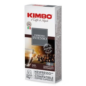KIMBO Intenso Nespresso Uyumlu Kapsül Kahve (10'lu kutuda)