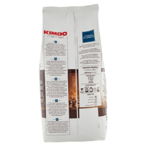 KIMBO Espresso Classico Çekirdek Kahve (1000 gr) Arka