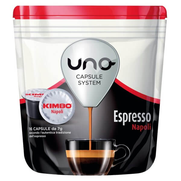 KIMBO Espresso Napoli Uno Uyumlu Kapsül Kahve (16'lı Kutuda)