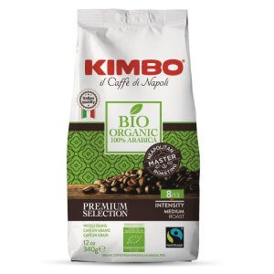 Kimbo Bio Organic 100 Arabica Cekirdek Kahve 340 gr
