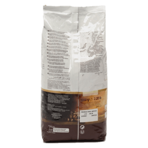 KIMBO Top Flavor 100 Arabica Çekirdek Kahve (1000 gr) Arka