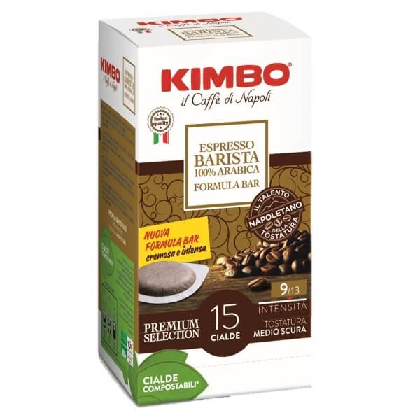 KIMBO Cialda Espresso Barista 100 Arabica Yassi Pod Kahve 15li Kutuda