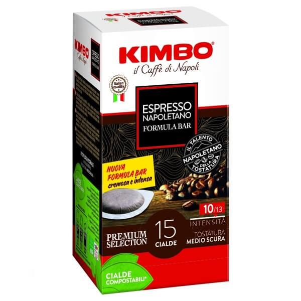 KIMBO Cialda Espresso Napoletano Yassi Pod Uyumlu Kapsul Kahve 15li Kutuda