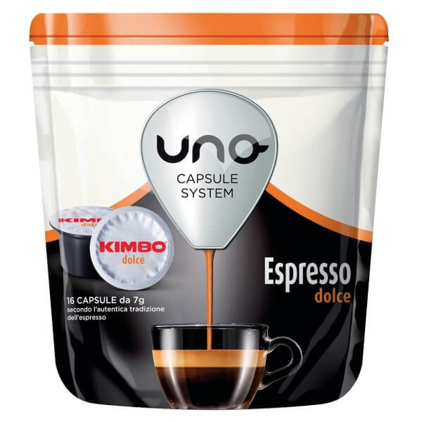 KIMBO Espresso Dolce Uno Uyumlu Kapsül Kahve (16’lı Kutuda)