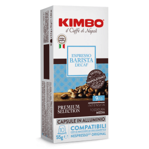 KIMBO Decaf Nespresso Uyumlu Kapsül Kahve (Alüminyum) (10’lu Kutuda)