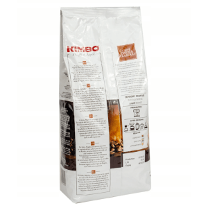 KIMBO Caffe Crema Classico Çekirdek Kahve (1000 gr) Arka