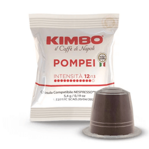 KIMBO Pompei Nespresso Uyumlu Kapsül Kahve (50'li Kutuda) İc