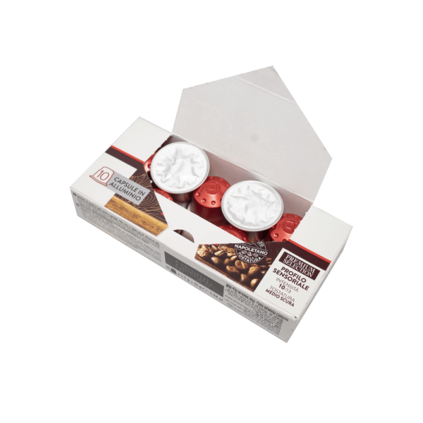 KIMBO Barista Espresso Napoli Nespresso Compatible Capsule Coffee (Aluminum) (10 Capsule Box) - Image 2