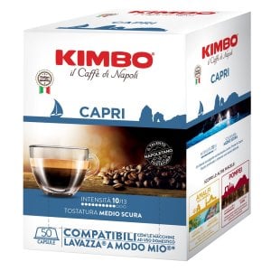 KIMBO Capri A Modo Mio Compatible Capsule Coffee (50 Capsule Box)