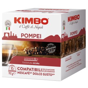 KIMBO Pompei Dolce Gusto Uyumlu Kapsül Kahve (16'lı Kutuda)