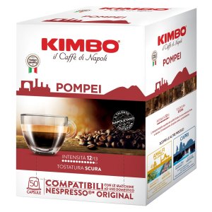 KIMBO Pompei Nespresso Uyumlu Kapsül Kahve (50'li Kutuda)