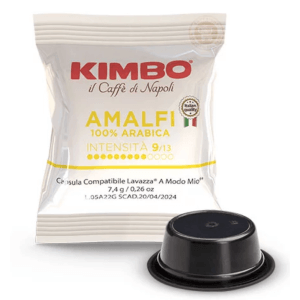 KIMBO Amalfi 100% Arabica A Modo Mio Uyumlu Kapsül Kahve (50'li Kutuda) İc