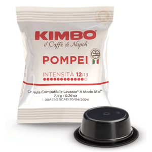 KIMBO Pompei A Modo Mio Uyumlu Kapsül Kahve (50'li Kutuda) İc