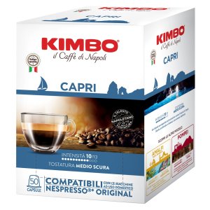 KIMBO Capri Nespresso Uyumlu Kapsül Kahve (50'li Kutuda)