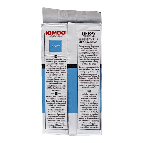 KIMBO Decaffeinato Filter Coffee (250 gr) - Image 2