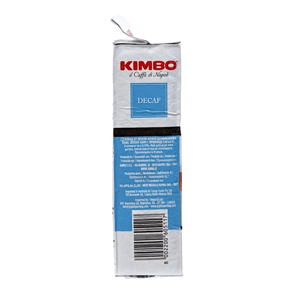 KIMBO Decaffeinato Filter Coffee (250 gr) - Image 3