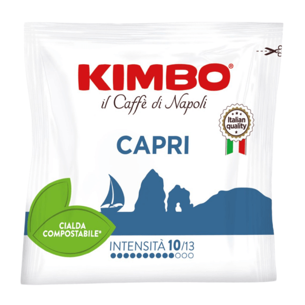 KIMBO Cialde Capri Flat Pod Compatible Capsule Coffee (100 Capsule Box) - Image 2