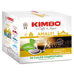 KIMBO Cialde Amalfi 100% Arabica Yassı Pod Uyumlu Kapsül Kahve (50'li Kutuda)