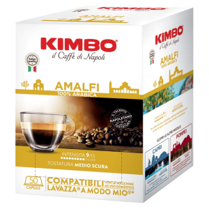 KIMBO Amalfi 100% Arabica A Modo Mio Uyumlu Kapsül Kahve (50'li Kutuda)