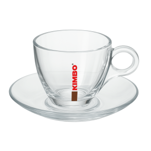 KIMBO Cam Cappuccino Fincan + Tabak 160 cc