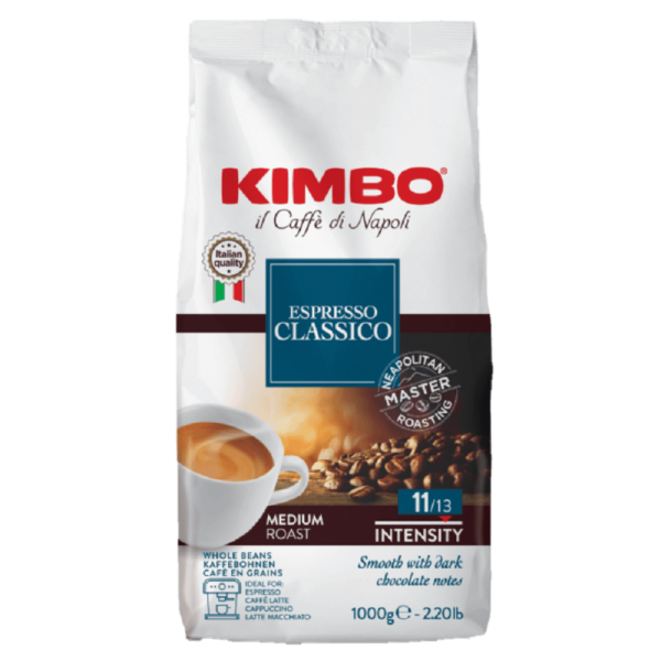 KIMBO Espresso Classico Çekirdek Kahve (1000 gr)