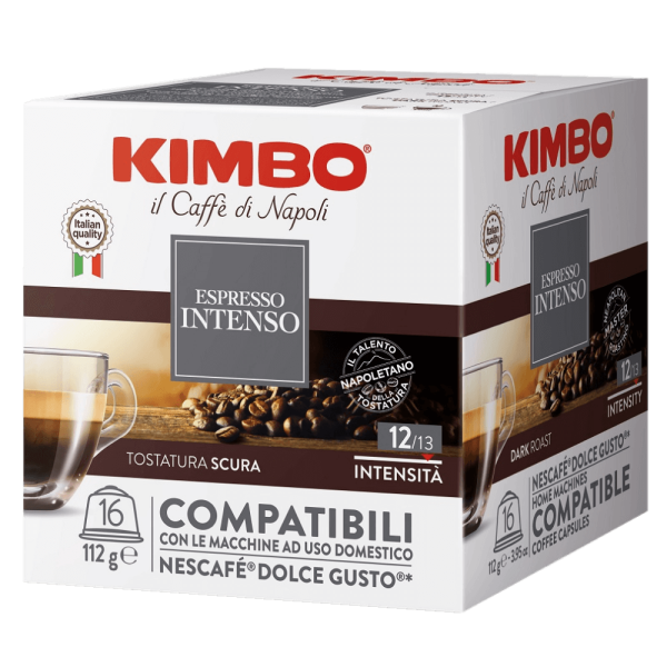 KIMBO Intenso Dolce Gusto Uyumlu Kapsül Kahve (16’lı Kutuda)