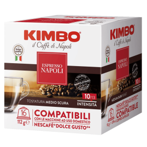KIMBO Napoli Dolce Gusto Uyumlu Kapsül Kahve (16’lı Kutuda)