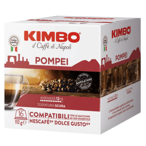 KIMBO Pompei Dolce Gusto Uyumlu Kapsül Kahve (16'lı Kutuda)